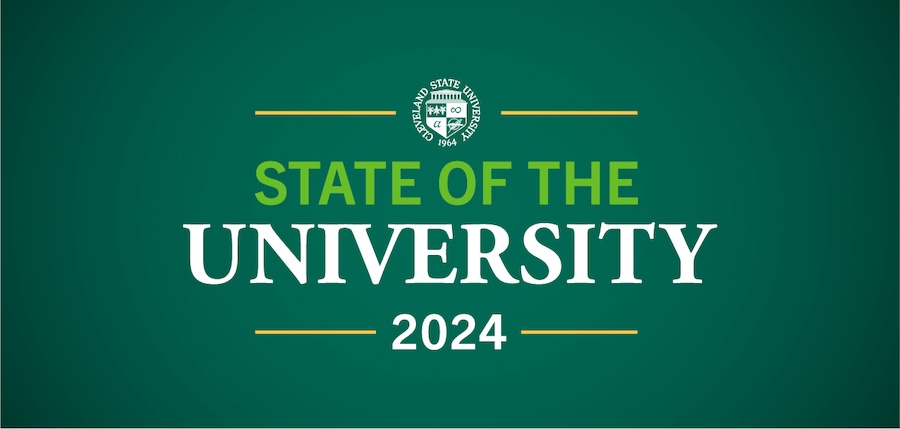 State of the University 2024 logo