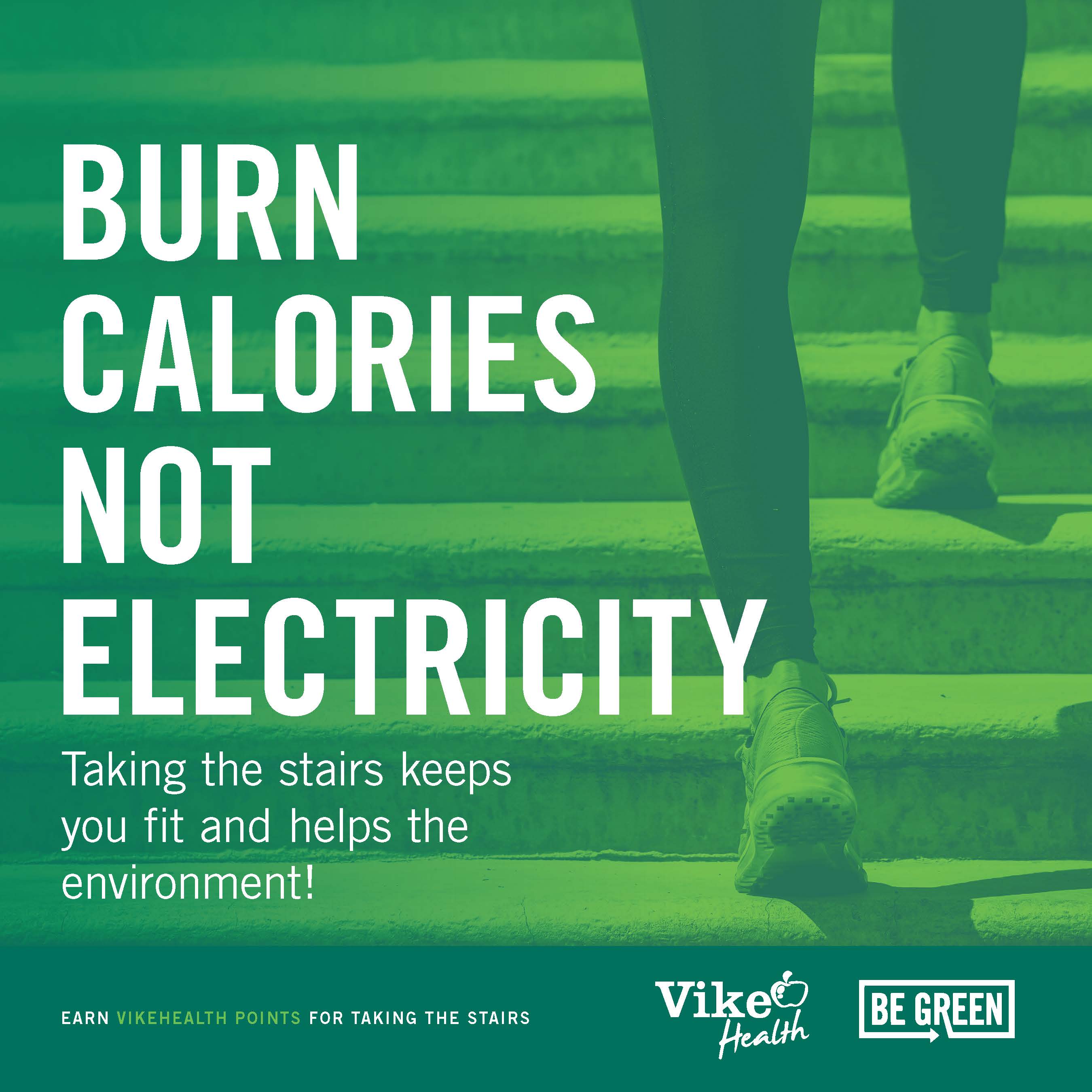 Burn calories not electricity