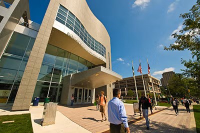 Front of the student Center