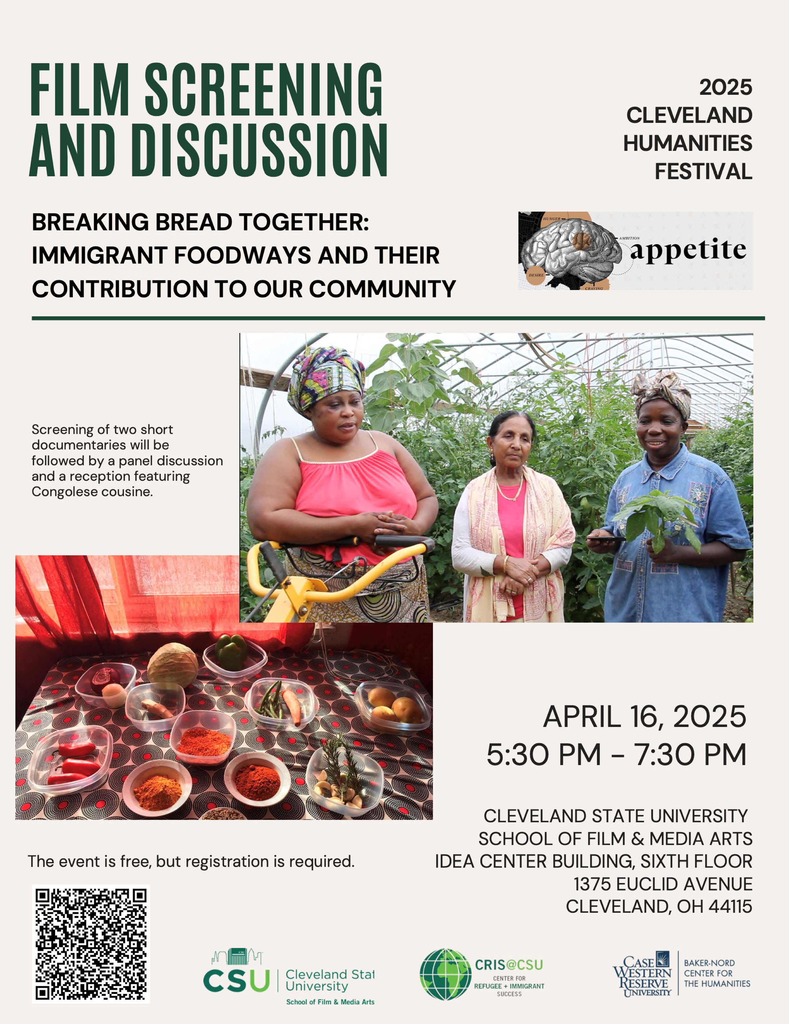 Breaking Bread - Film Screening - April 16, 2025