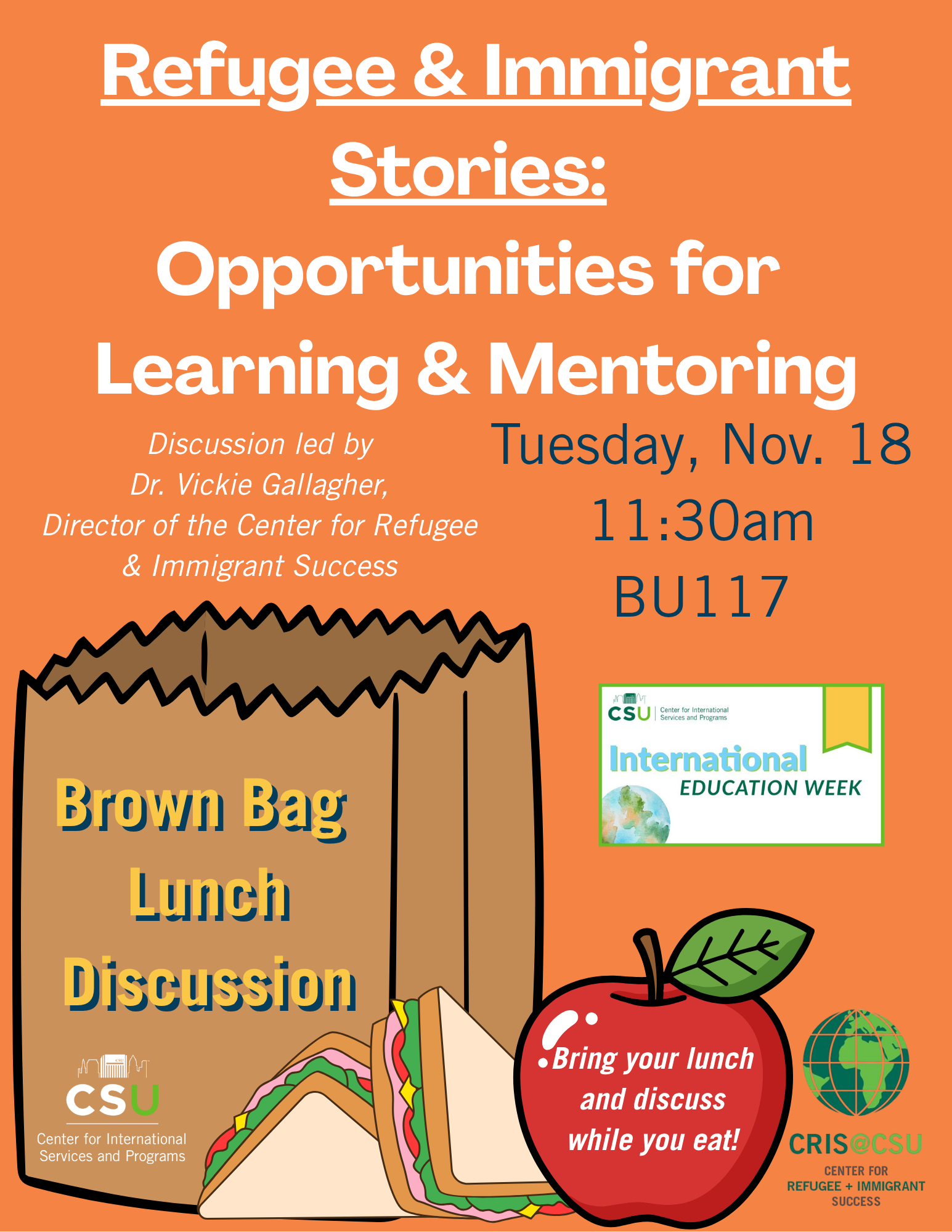 Refugee & Immigrant Stories: Learning & Mentoring 