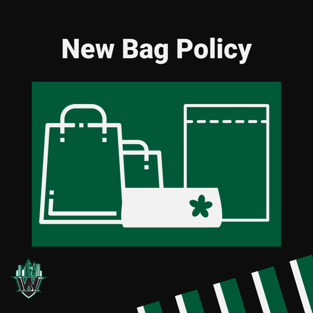 Wolstein Center New Bag Policy