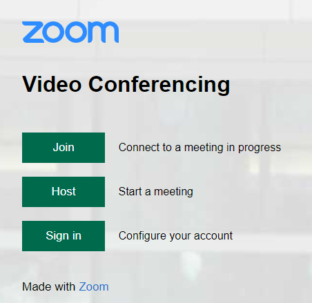 Zoom Login