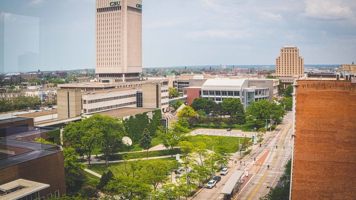 CSU Campus with Trees