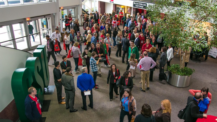 TEDxClevelandStateUniversity Lobby Entrance - 2016