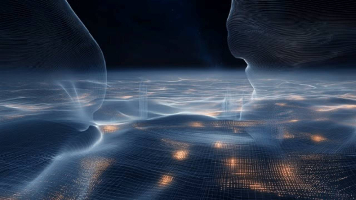 Image showing microgrids from space