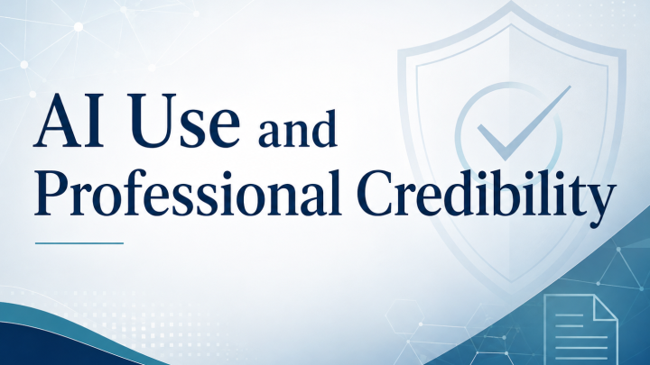 AI Use and Professional Credibility
