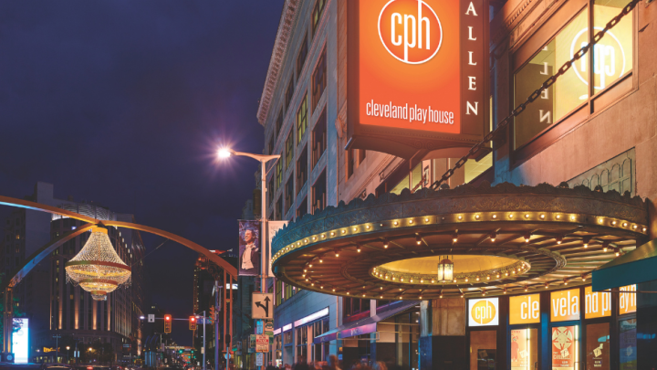 Exterior of Cleveland Play House located in Playhouse Square