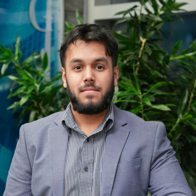 SGA Senator Afhan Taha