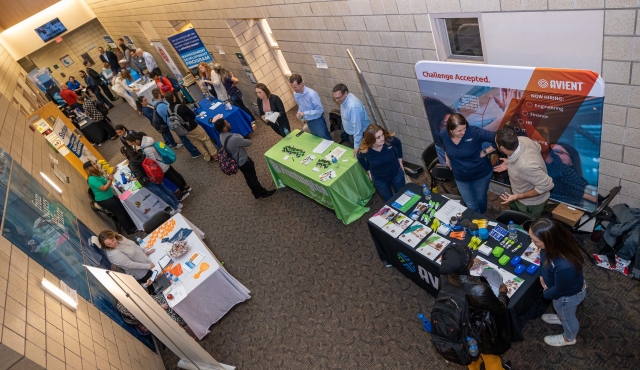 Inside the Ahuja College of Business Career & Internship Expo