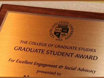 Graduate student award image
