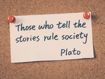 story telling - plato