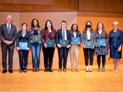 distinguished faculty and librarians achieved promotions