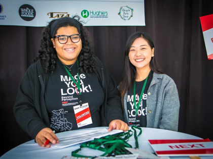 TEDxClevelandStateuniversity Registration Table in 2015