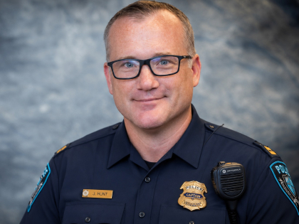 Headshot of Captain Joseph Hunt, CSU Police