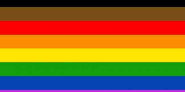 gay flag color guide